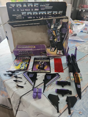 Vintage transformers skywarp - vintage,