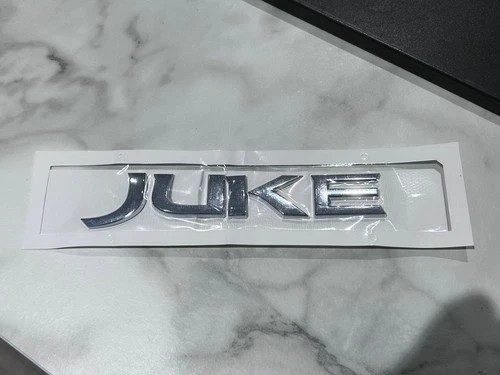 Nissan juke badge - rear, emblem