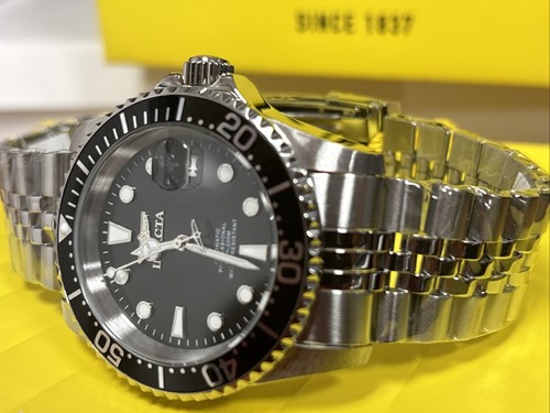 Invicta 42mm black - black, automatic