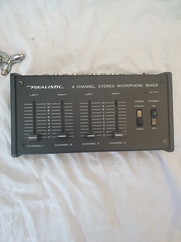 Realistic channel stereo - realistic,