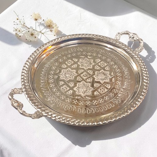 Moroccan handmade brass tea