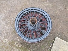 Vintage Bentley wire wheels x2
