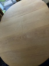 Solid Oak Extendable Dining Table - Collection Only - No Delivery available