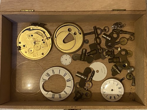 Vintage pocket watch parts - parts, 2