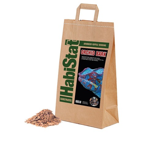Habistat orchid bark - bark, substrate