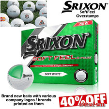 SRIXON SOFTFEEL GOLF BALLS NEW