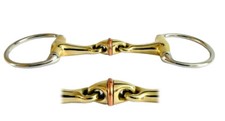EGGBUTT SNAFFLE GERMAN SILVER