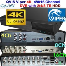 QVIS CCTV DVR - Viper HD 4K