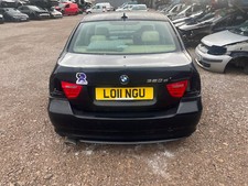 BMW 3 SERIES 320D 2011 E90 SALOON REAR BUMPER   IN BLACK 475  BREAKING
