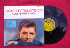 JOHNNY TILLOTSON ~ ALONE WITH YOU ~ FLIPBACK SLEEVE ~ MGM 1964 ~ STEREO LP