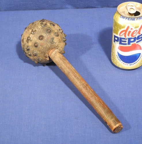 Vtg antique zulu knobkerrie - zulu,