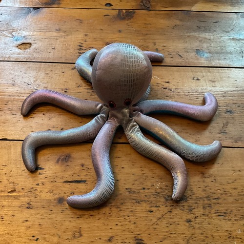 Octopus toy filled - , sand