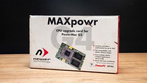 Max powr zif 400mhz - g4, 400mhz/200