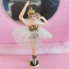 Vintage Japanese Music Box Musical Movement Dancer Melody Japan