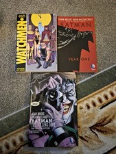 Graphic Novels, The Killing Joke. Batman Year One And Watchmen