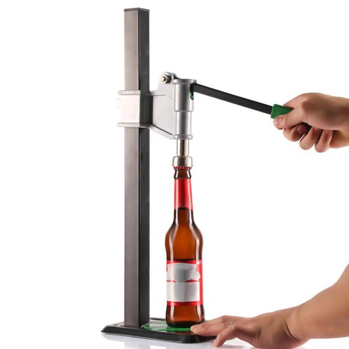 Height adjustable beer bottle - adjustable,