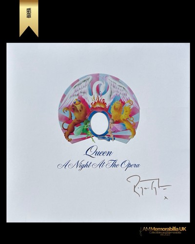 Roger taylor hand - roger, signed