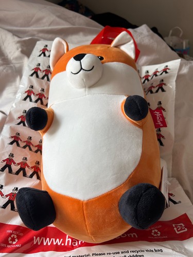 Hamleys huggable fox teddy - hamleys,