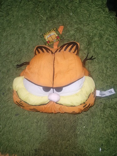 Vintage garfield nylon pillow - vintage,