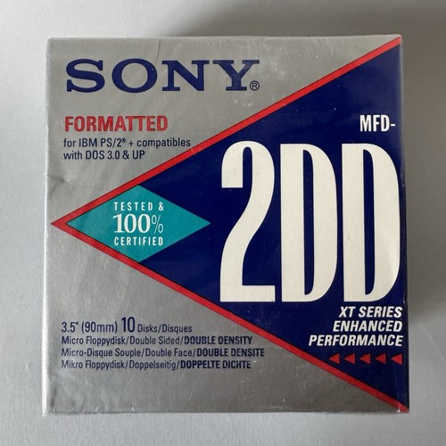 10x sony floppy disks mfd - 10x, mfd-2dd