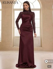 Giffniseti BNWT burgundy long
