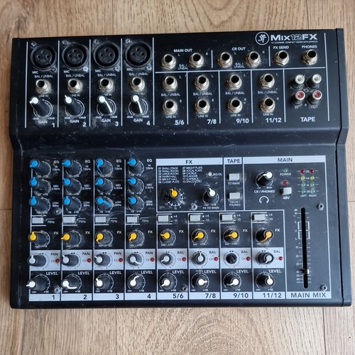Mackie mix12fx compact - 12-ch,