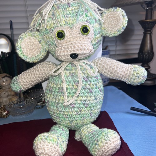 Handmade monkey crocheted - handmade,