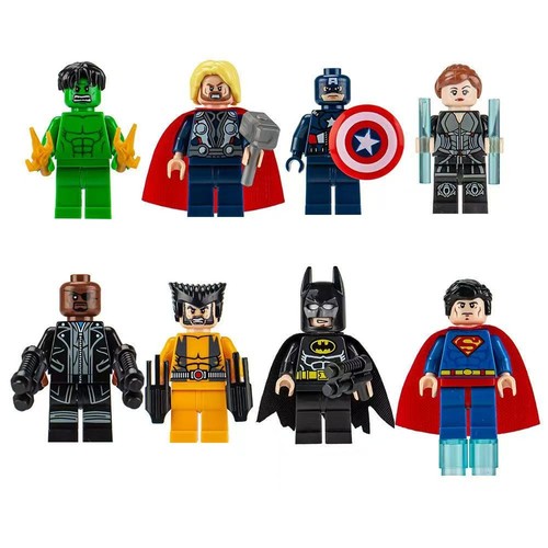8pcs super hero comic - comic, mini