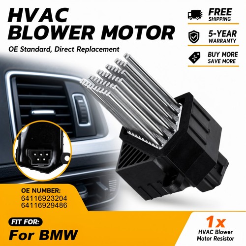 Heater blower motor resistor - blower,