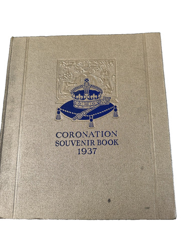 Coronation souvenir book 1937 - coronation,