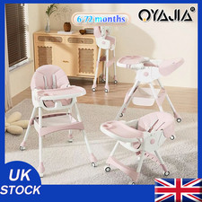 Baby Feeding Chair Seat Folding High Chair Adjustable Children Baby Armchair NEW
