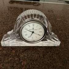 Waterford Crystal Clock 17.5cm X 10cm