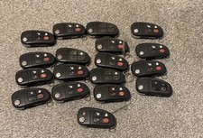 JAGUAR  XJ X-TYPE S-TYPE X350 X400 FLIP REMOTE KEY FOB FULLY WORKING