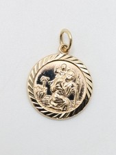 Vintage 9ct yellow solid gold - yellow,