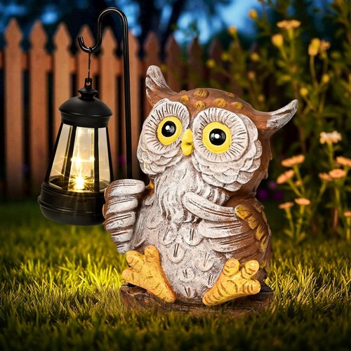 Charming solar owl - charming,