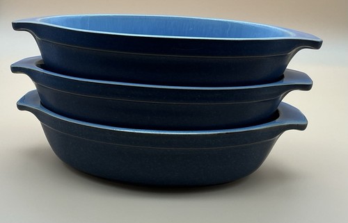 Denby 23cm gratin - dishes, x3