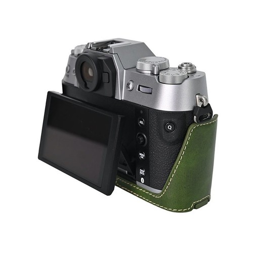 Oiled leather camera case for - camera,