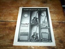 GUILD GUITARS and AMPS (