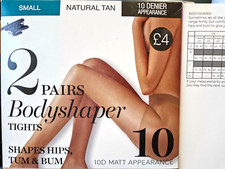 2 Pair M&S 10 Denier