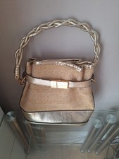 River Island Gold Bucket Bag 