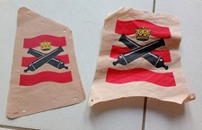 Lego Cloth Sails with Double Cannons Imperial Flagship Two Flags