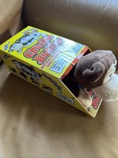 Bin Chuckle Buddies Monkey  Motion Activated Rolling Laughing Electronic toy.