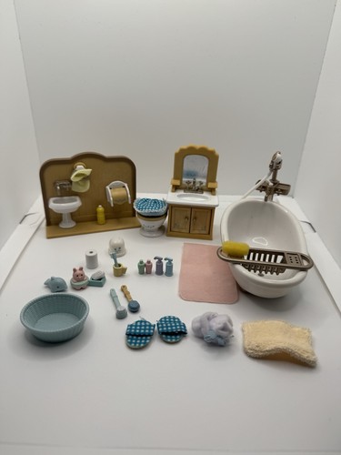 Sylvanian families bathroom - families,