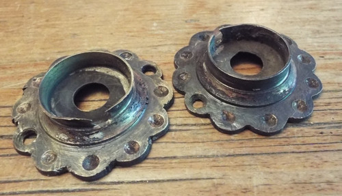 Reclaimed brass door knob - brass,