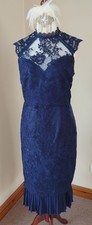 Lipsy VIP Navy Blue Lace