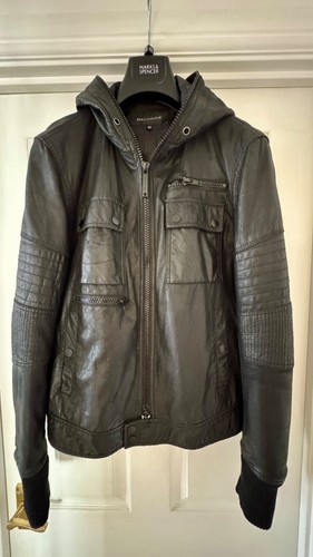 Full circle black leather - full,