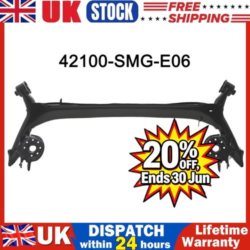 Rear axle subframe beam - beam, for
