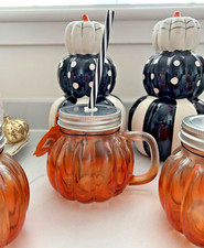 Halloween Glass Mason Jar