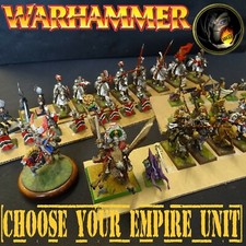 Empire & Bretonnian MULTILIST - All METAL WHFB Old World 1980-90s Minis A16