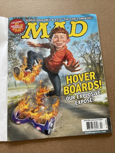 Mad magazine 538 april 2016 - mad, #538